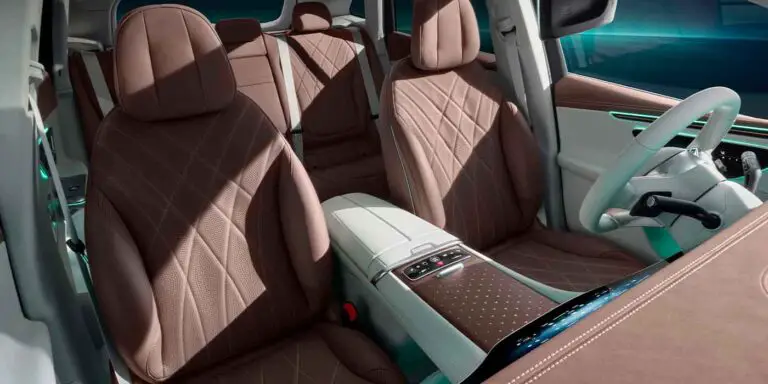 Mercedes-Benz EQE SUV Interior Dimensions